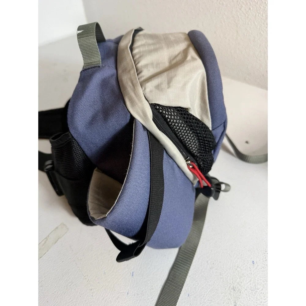 Ultimate Gemini Waist Pack w/ Front Pouch On Strap Black Hiking Running